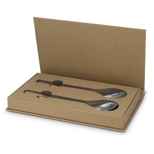 Keepsake Salad Servers Open